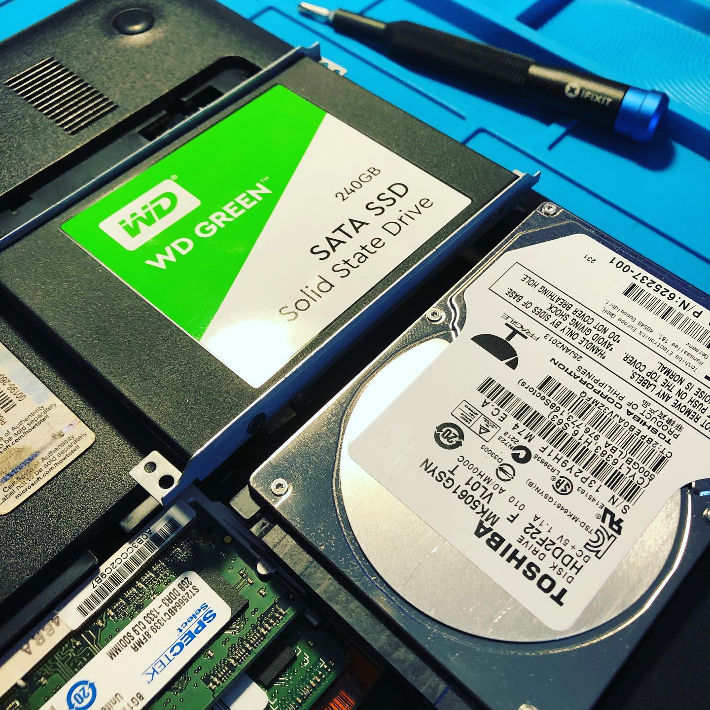 Ako zrýchliť starý počítač – výmena HDD za SSD